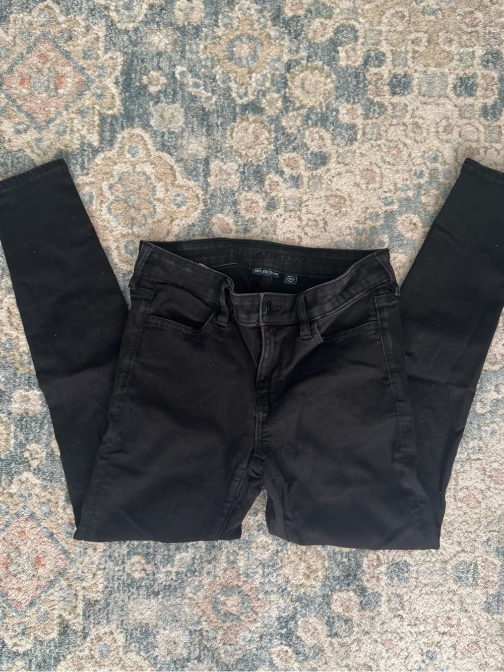 American Eagle Outfitters Black Women's Jeggings - 4 SHORT